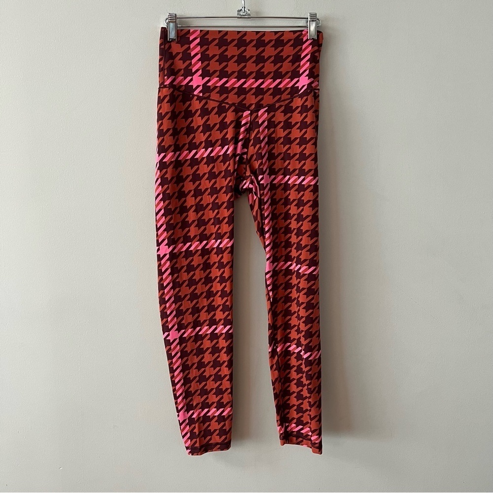 OFFLINE By Aerie  Real Me Xtra 7/8 high waist Printed Leggings large Royal berry